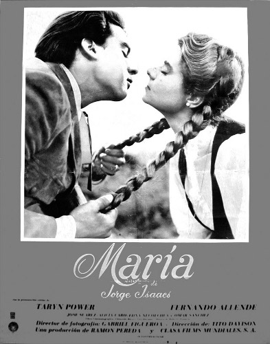 Cartel de la película “María” de 1972. Fundación Patrimonio Fílmico Colombiano.