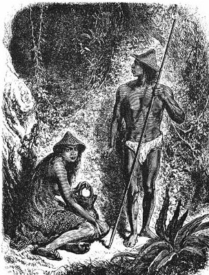 Indios de la Sierra de Santa Marta. Geografia pintoresca de Colombia: viaje del doctor Saffray (1861).